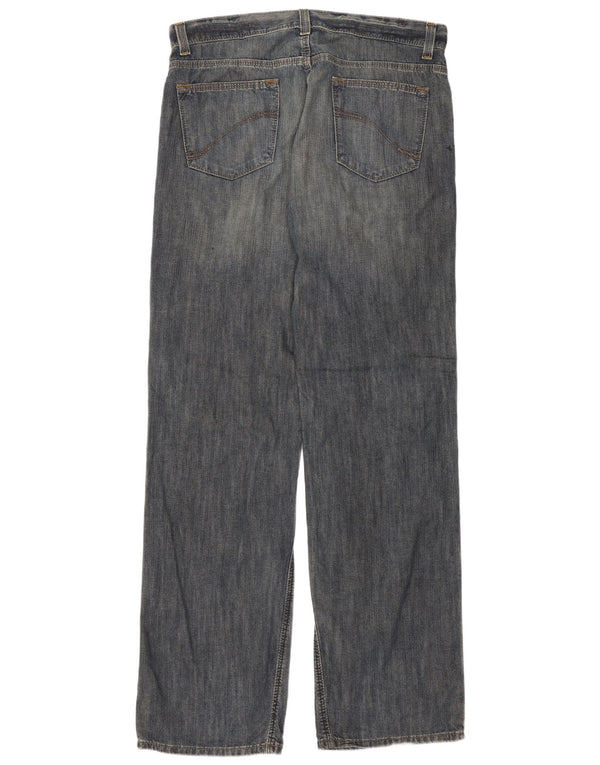 Jeans dritti da uomo Dkny W34 L34 cotone blu