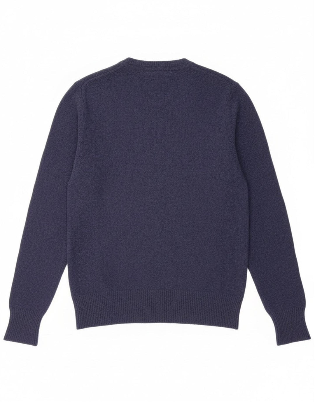 Maglione maglione girocollo da uomo Superdry in lana blu navy media