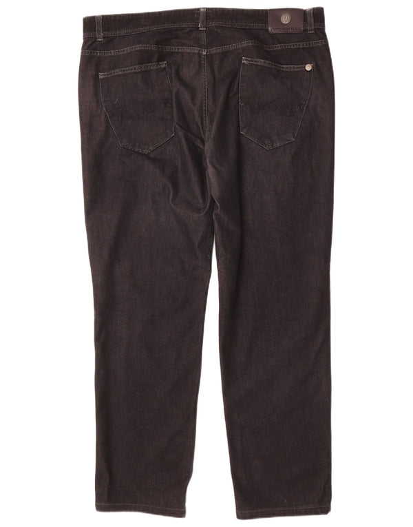 Pantaloni Casual Dritti Uomo Trussardi W38 L32 Cotone Grigio