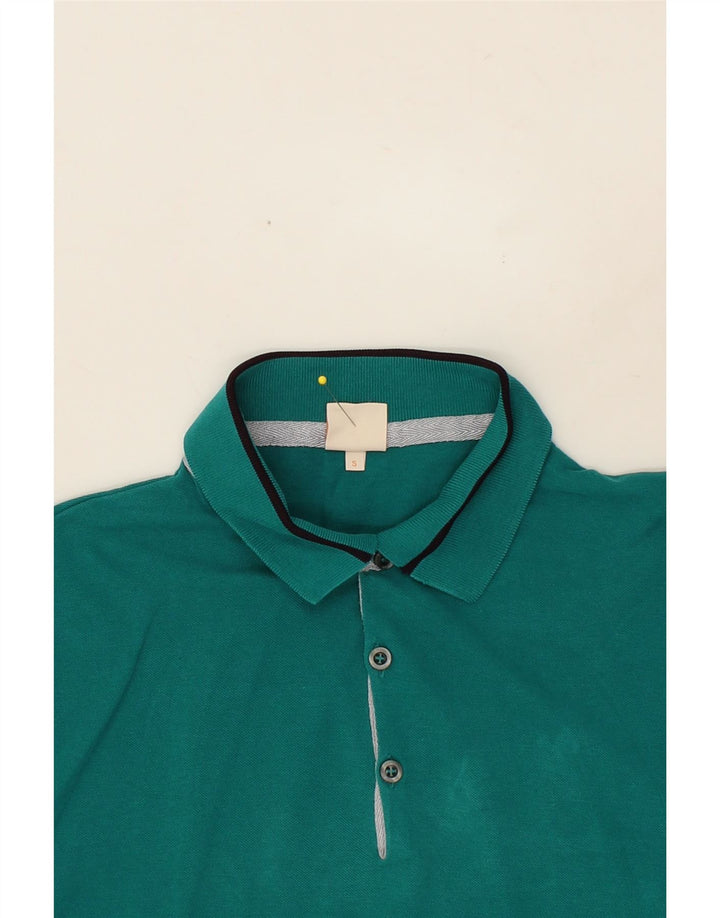 HUGO BOSS Mens Polo Shirt Small Green Cotton Vintage Hugo Boss and Second-Hand Hugo Boss from Messina Hembry 