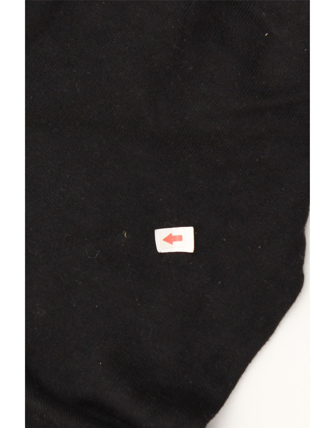 Maglione Zara da donna con scollo a V UK 12 Rayon nero medio