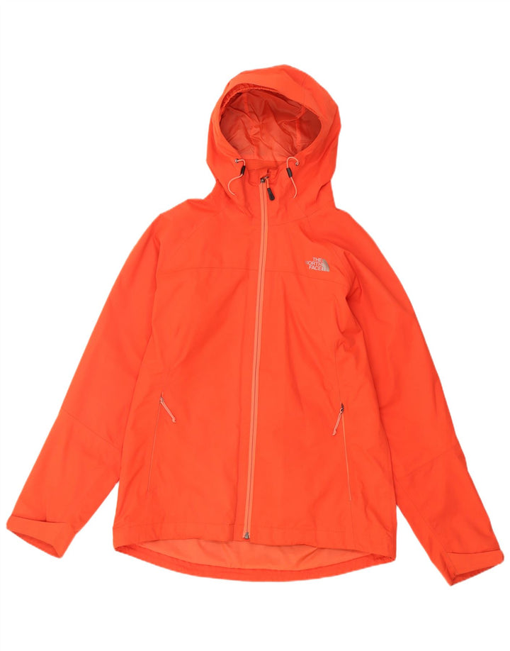 Giacca antipioggia con cappuccio da donna The North Face UK 14 Poliestere arancione medio
