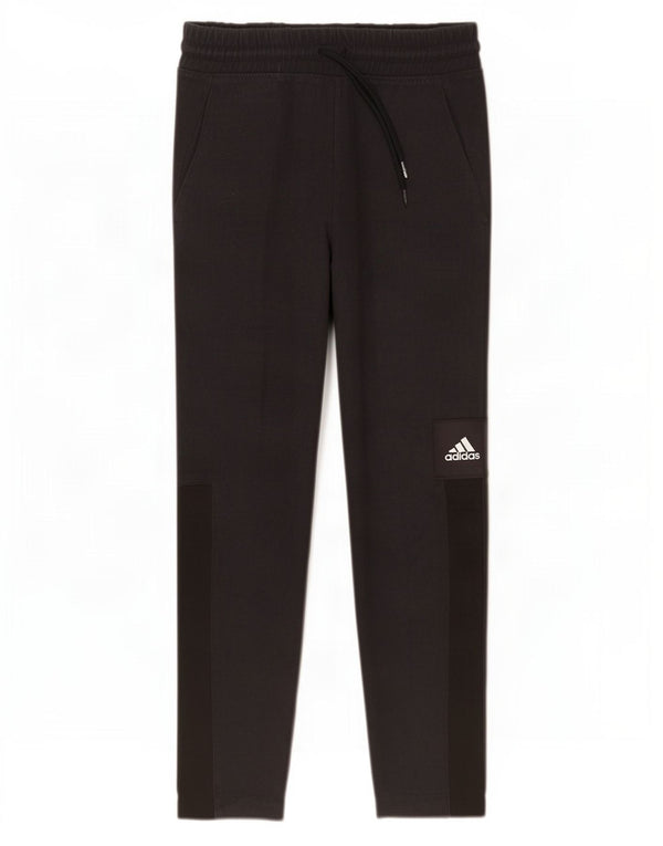 Pantaloni da tuta da uomo Adidas Small neri in poliestere