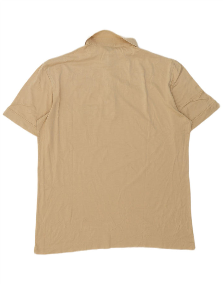 Polo da uomo Pooh in cotone beige medio