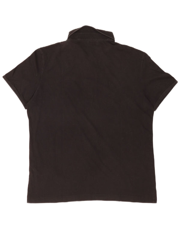 Polo da uomo Bikkembergs 2XL in cotone nero