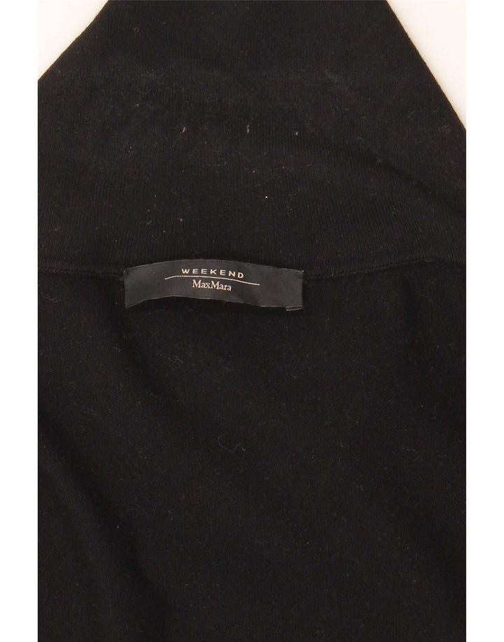 Top camicetta da donna Max Mara UK 20 2XL Nero