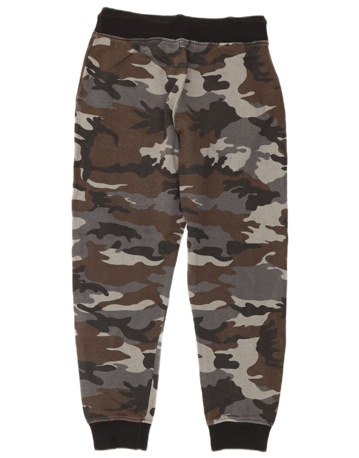 Converse Pantaloni da tuta da uomo Joggers grandi in cotone mimetico grigio