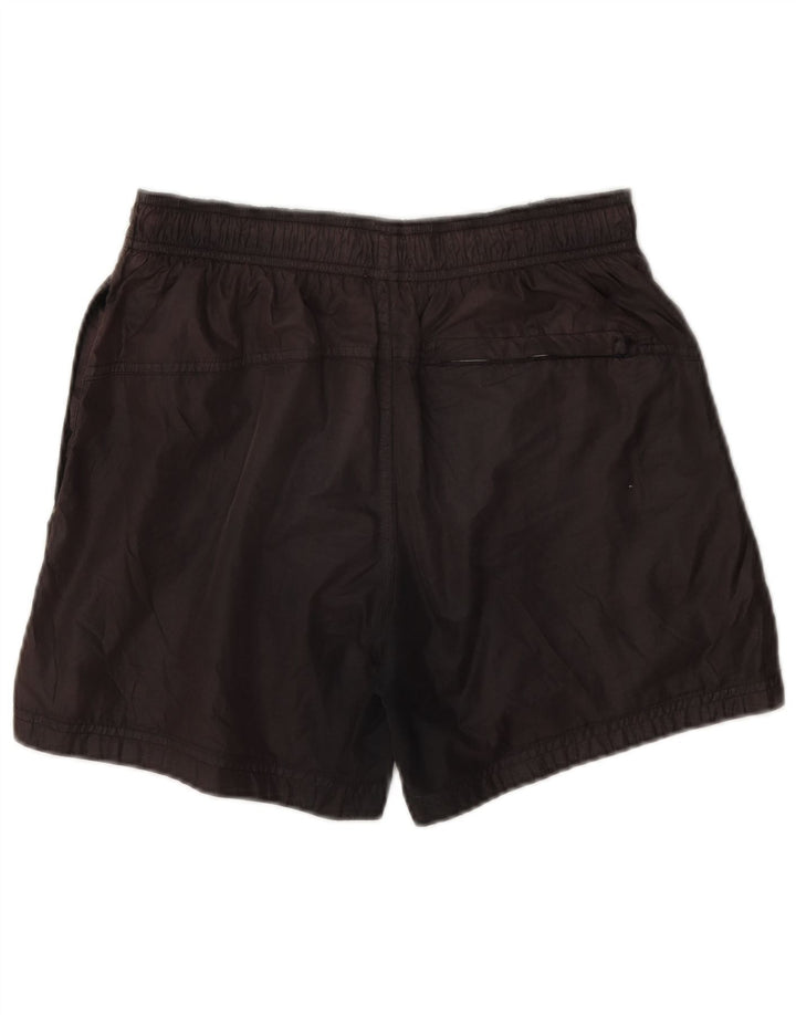 Pantaloncini da bagno grafici da uomo Calvin Klein piccoli in poliestere marrone