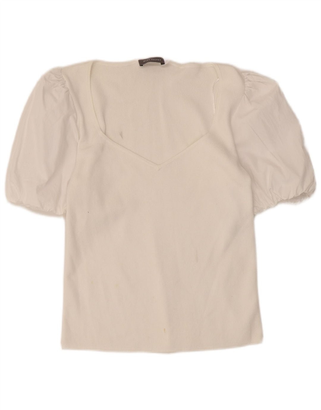 Top camicetta da donna MINT VELVET UK 12 Medio Bianco Modale