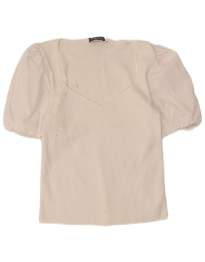 Top camicetta da donna MINT VELVET UK 12 Medio Bianco Modale