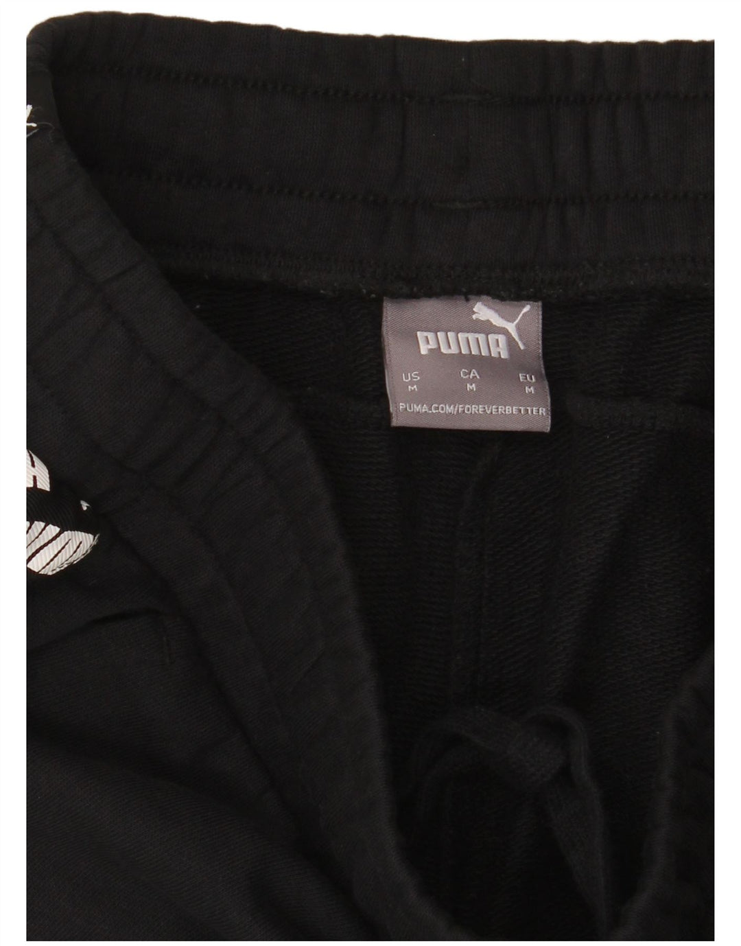 Pantaloncini sportivi grafici PUMA da uomo di colore nero medio