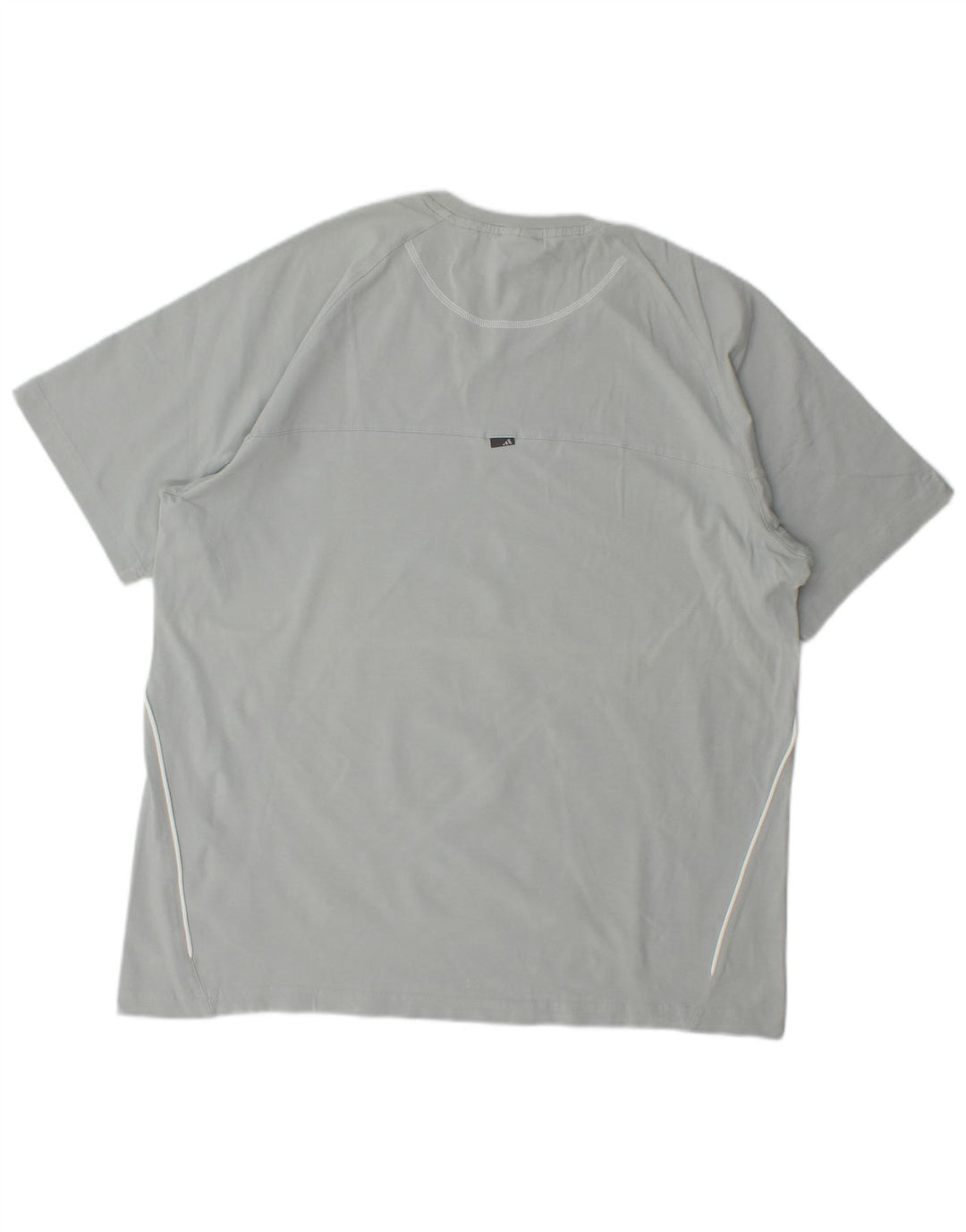 T-shirt Adidas da uomo Top XL in cotone grigio