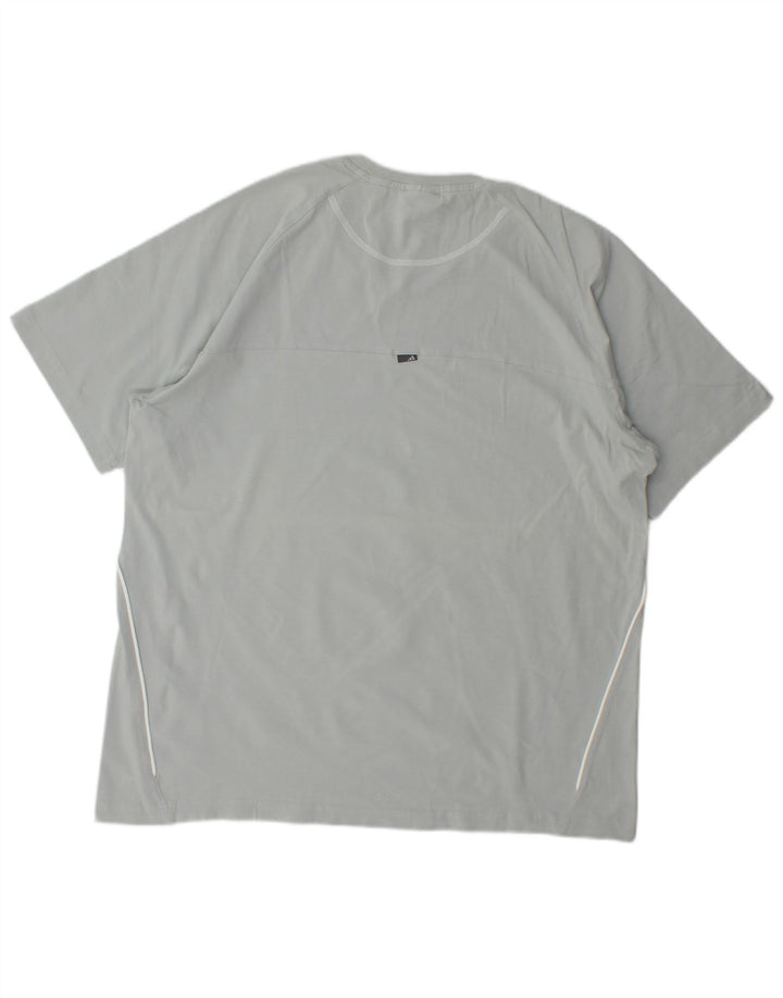 T-shirt Adidas da uomo Top XL in cotone grigio