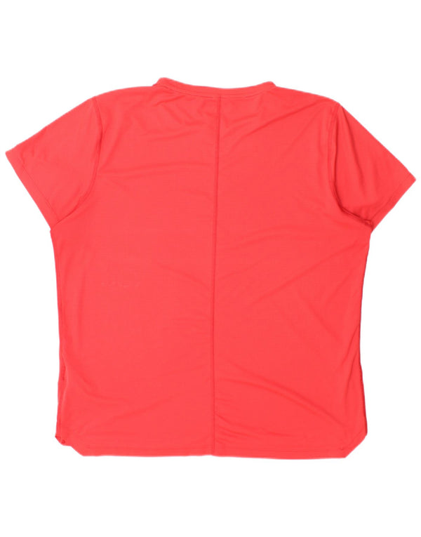 T-shirt da uomo Asics Top grande rossa in poliestere