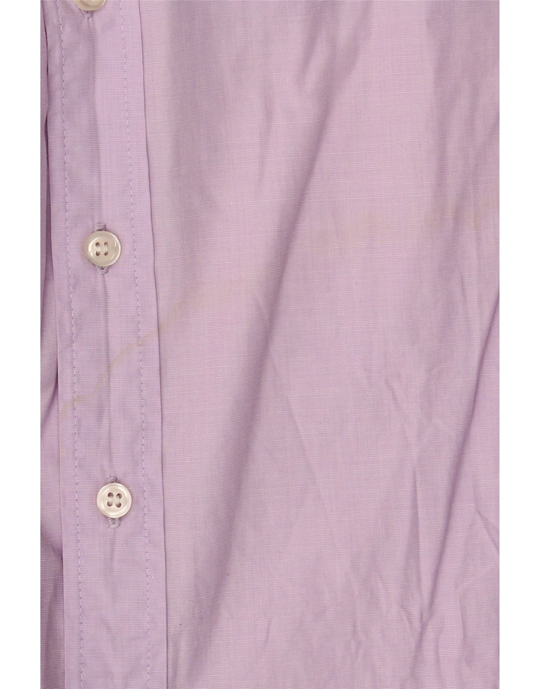 Camicia Blauer Uomo Manica Corta Militare Large Cotone Lilla