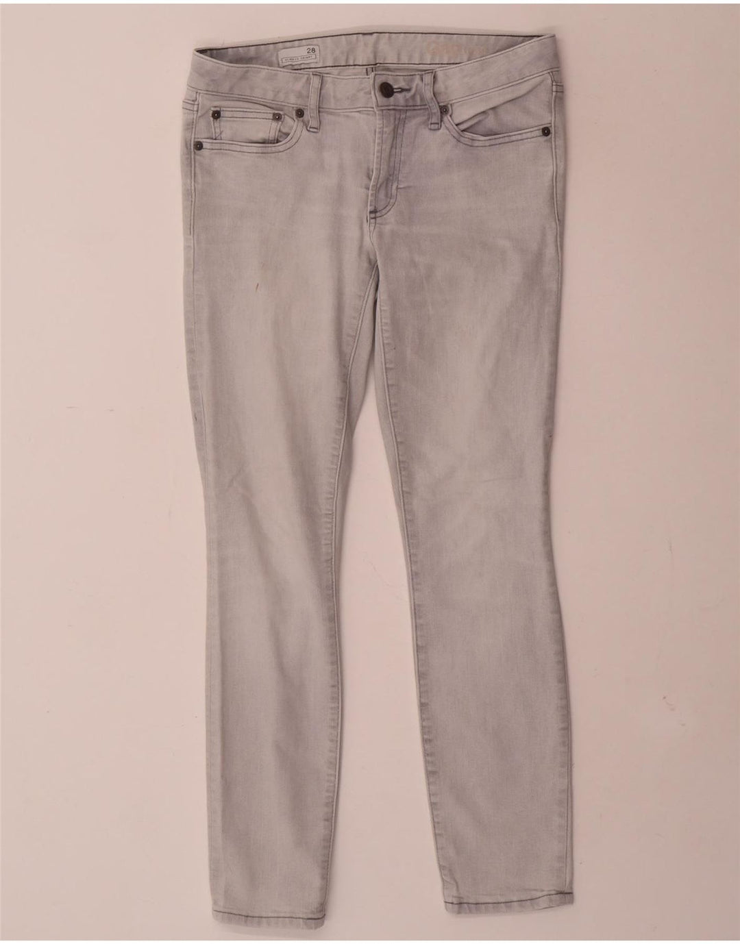Jeans skinny da donna Gap W28 L28 cotone grigio