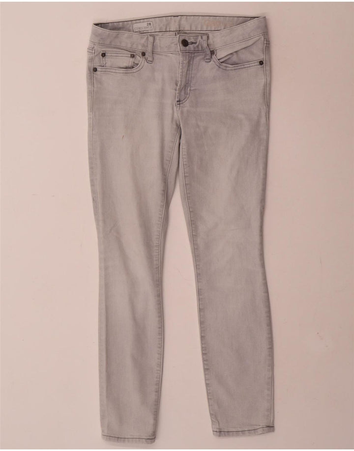 Jeans skinny da donna Gap W28 L28 cotone grigio