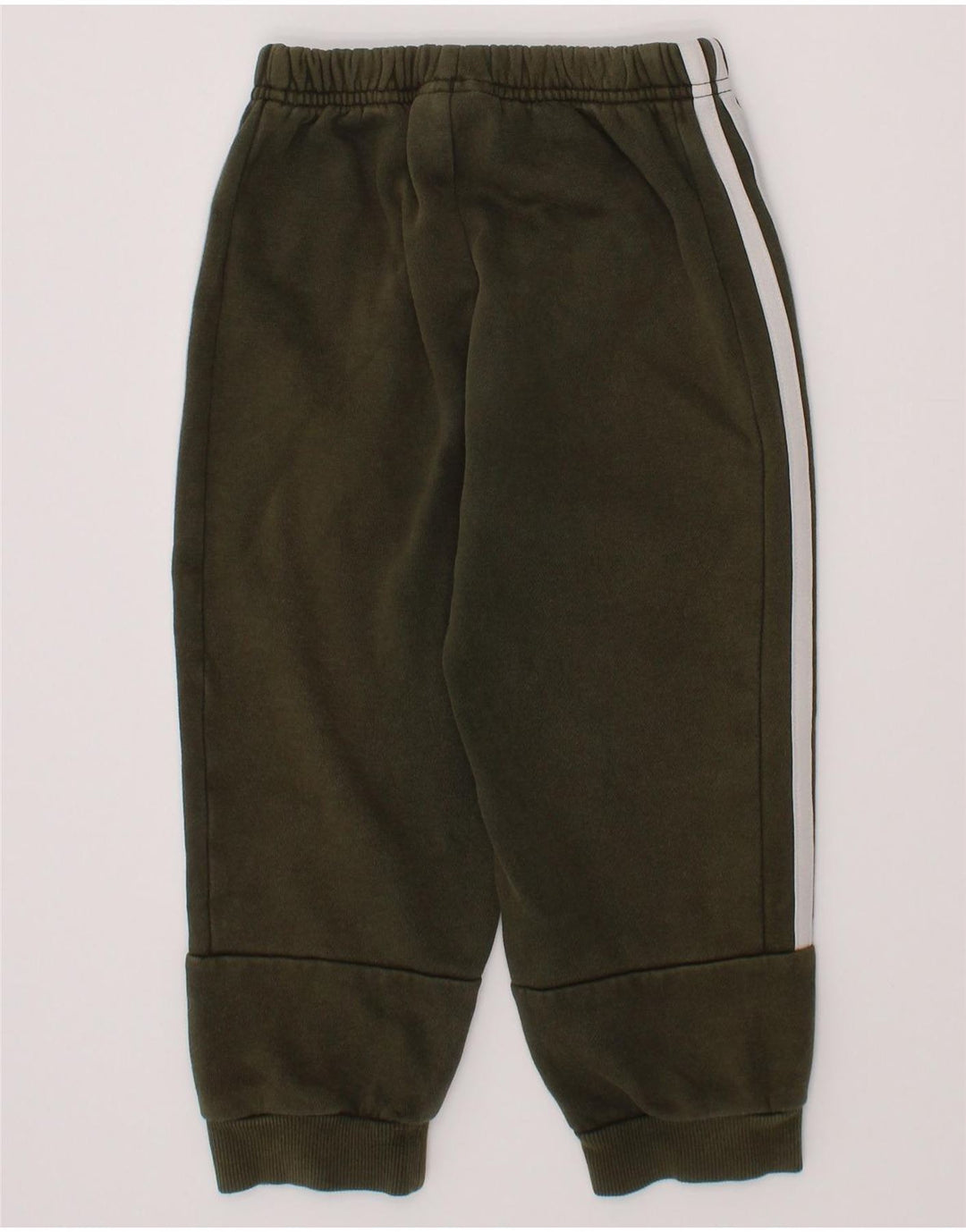 Pantaloni della tuta da ragazzo ADIDAS Joggers 2-3 anni in cotone kaki