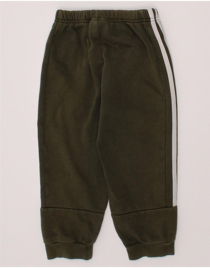 Pantaloni della tuta da ragazzo ADIDAS Joggers 2-3 anni in cotone kaki
