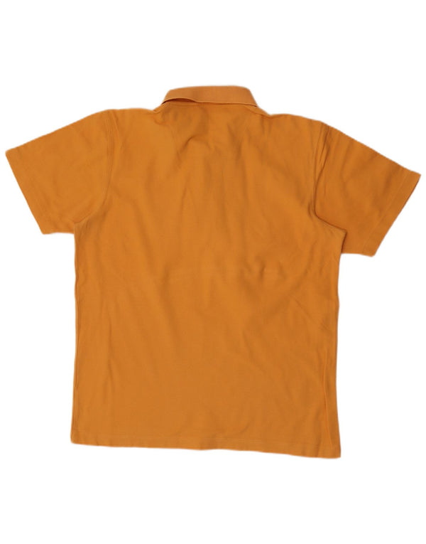 Polo da uomo Carrera in cotone giallo medio