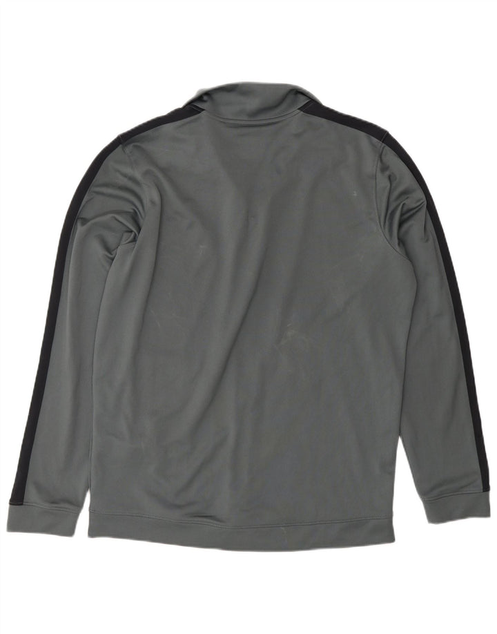 Giacca da ginnastica da uomo con vestibilità regolare Under Armour, colore grigio medio