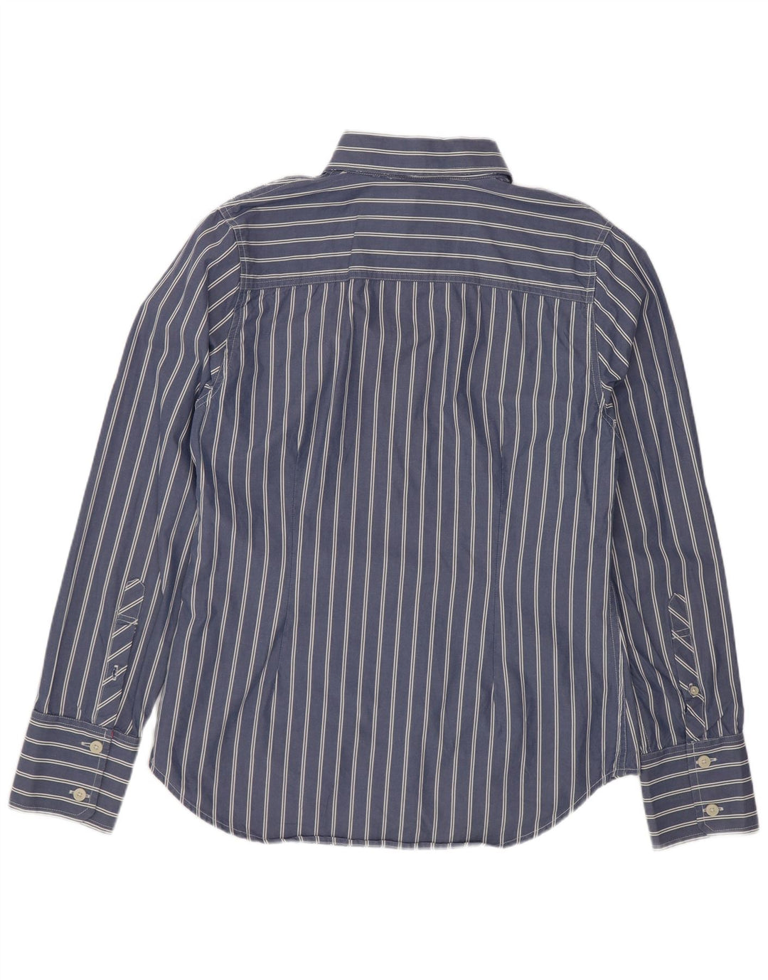 Camicia da donna Superdry Classica in cotone a righe grandi blu