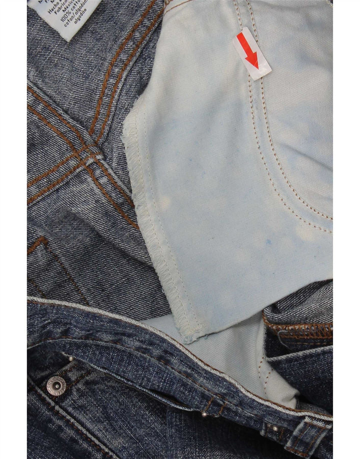 Jeans dritti da uomo Calvin Klein W34 L31 cotone blu