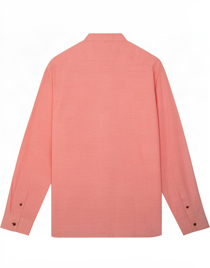 Camicia slim fit da uomo Zara grande rosa