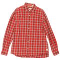 Camicia da uomo Timberland in cotone a quadri rossi grandi