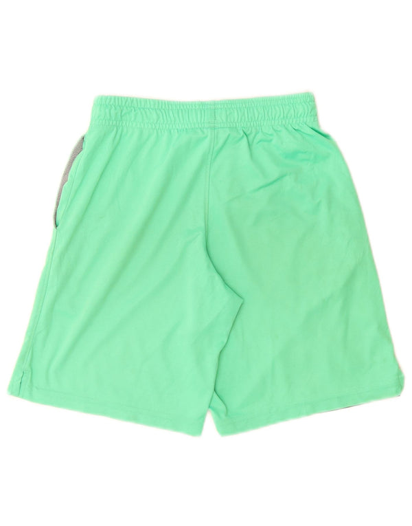 Pantaloncini sportivi con grafica da ragazzo Under Armour 7-8 anni Small Green Colourblock