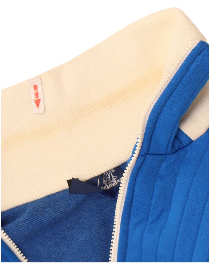 grasshoppers Maglione cardigan da uomo IT 54 XL Blu Colourblock Poliammide