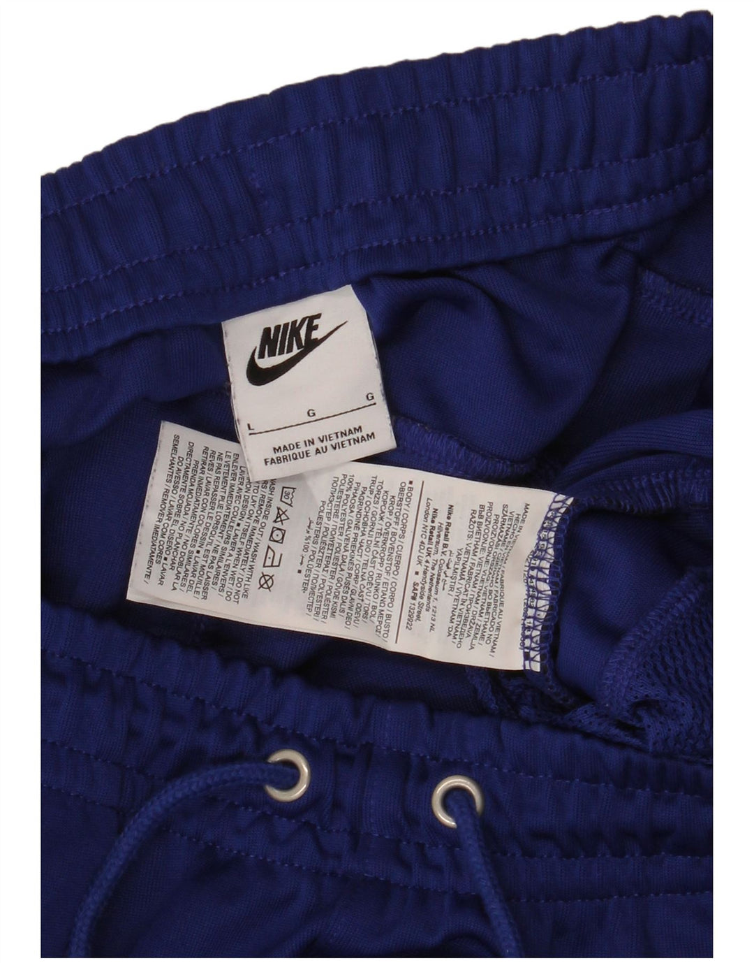 Pantaloni da tuta da uomo Nike Joggers Large Blu in poliestere