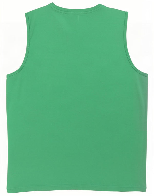 Canotta grafica da uomo Puma Large verde