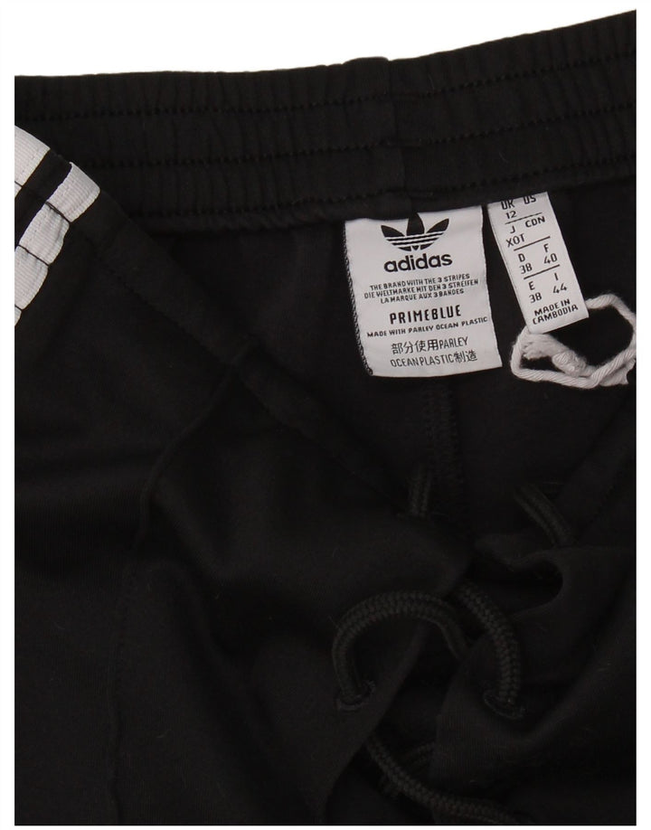 Pantaloncini sportivi Adidas da donna UK 12 medio cotone nero