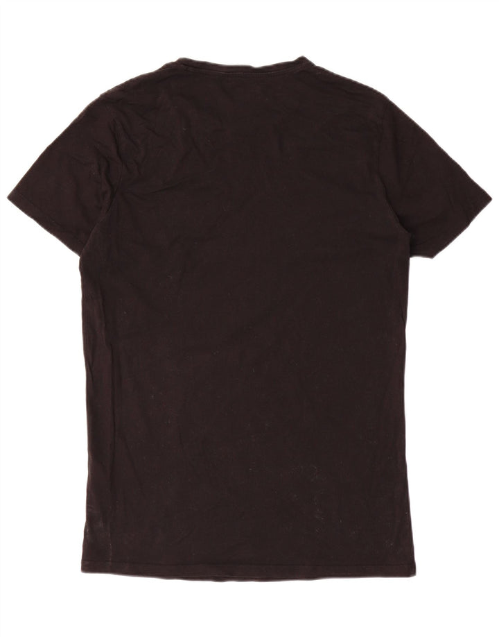 T-shirt da uomo Diesel Top grande in cotone nero