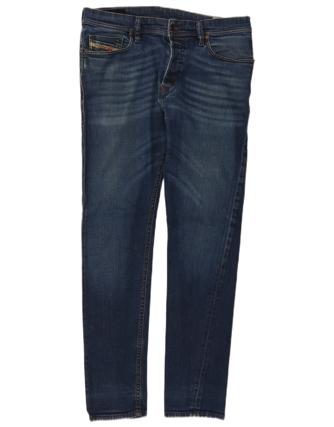 DIESEL Jeans slim da uomo Tepphar Carrot W33 L32 cotone blu
