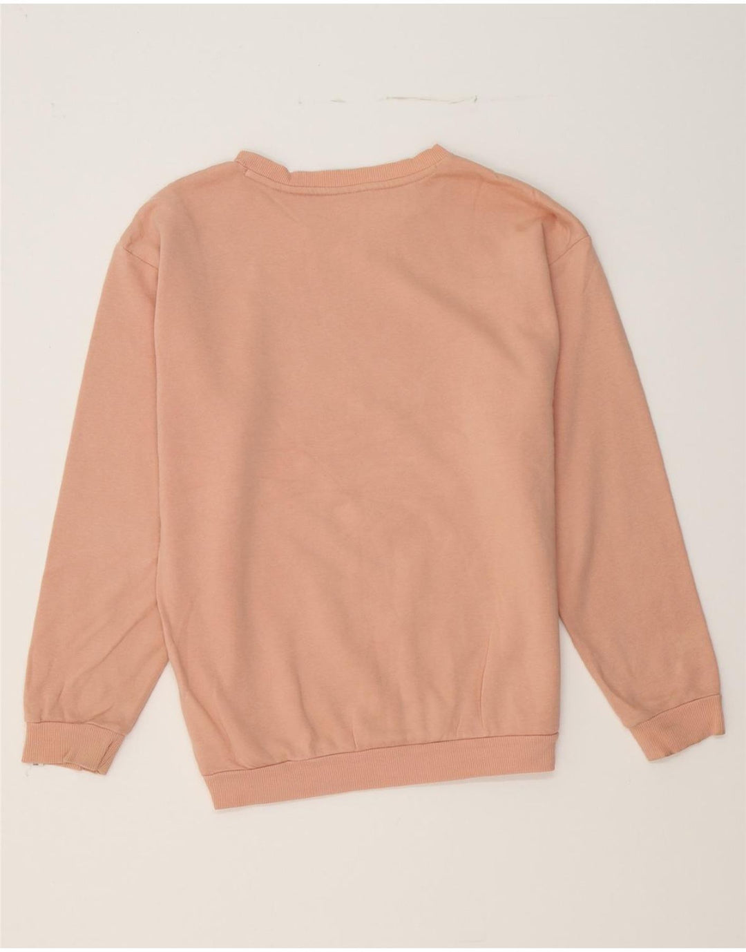 PUMA Womens Graphic Sweatshirt Jumper UK 10 Small  Pink Cotton Vintage Puma and Second-Hand Puma from Messina Hembry 
