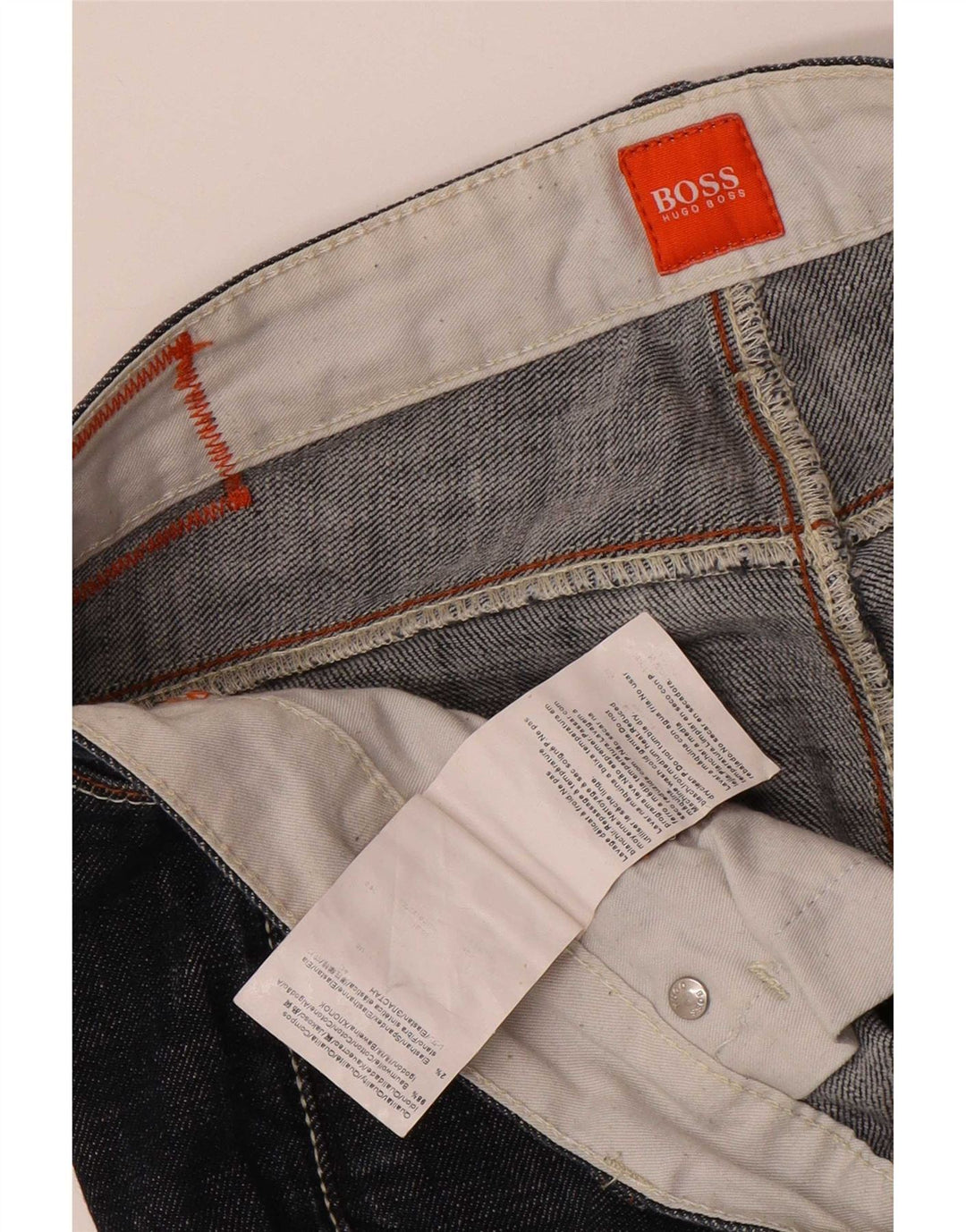 Jeans slim da uomo Hugo Boss W31 L32 cotone blu