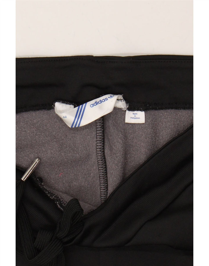 ADIDAS Womens Tracksuit Trousers IT 42 Medium Black Polyamide Vintage Adidas and Second-Hand Adidas from Messina Hembry 