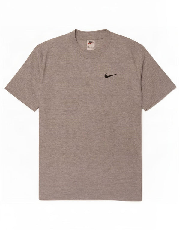 T-shirt Nike Bambino Top 12-13 anni Large in cotone grigio