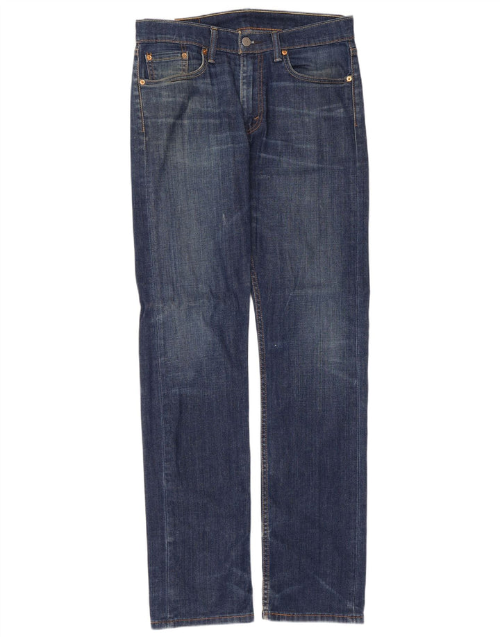 Levi's Donna 513 Jeans dritti W31 L34 Cotone blu