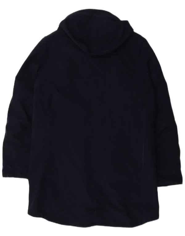 Giacca parka da uomo con cappuccio Best Company UK 40 grande blu navy