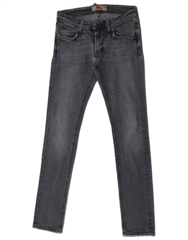 Jeans slim da uomo Roy Rogers W29 L32 cotone blu
