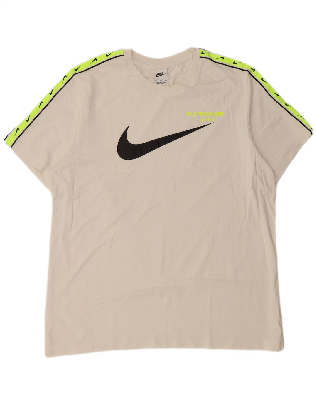 T-shirt grafica da uomo Nike Top XL White Colourblock