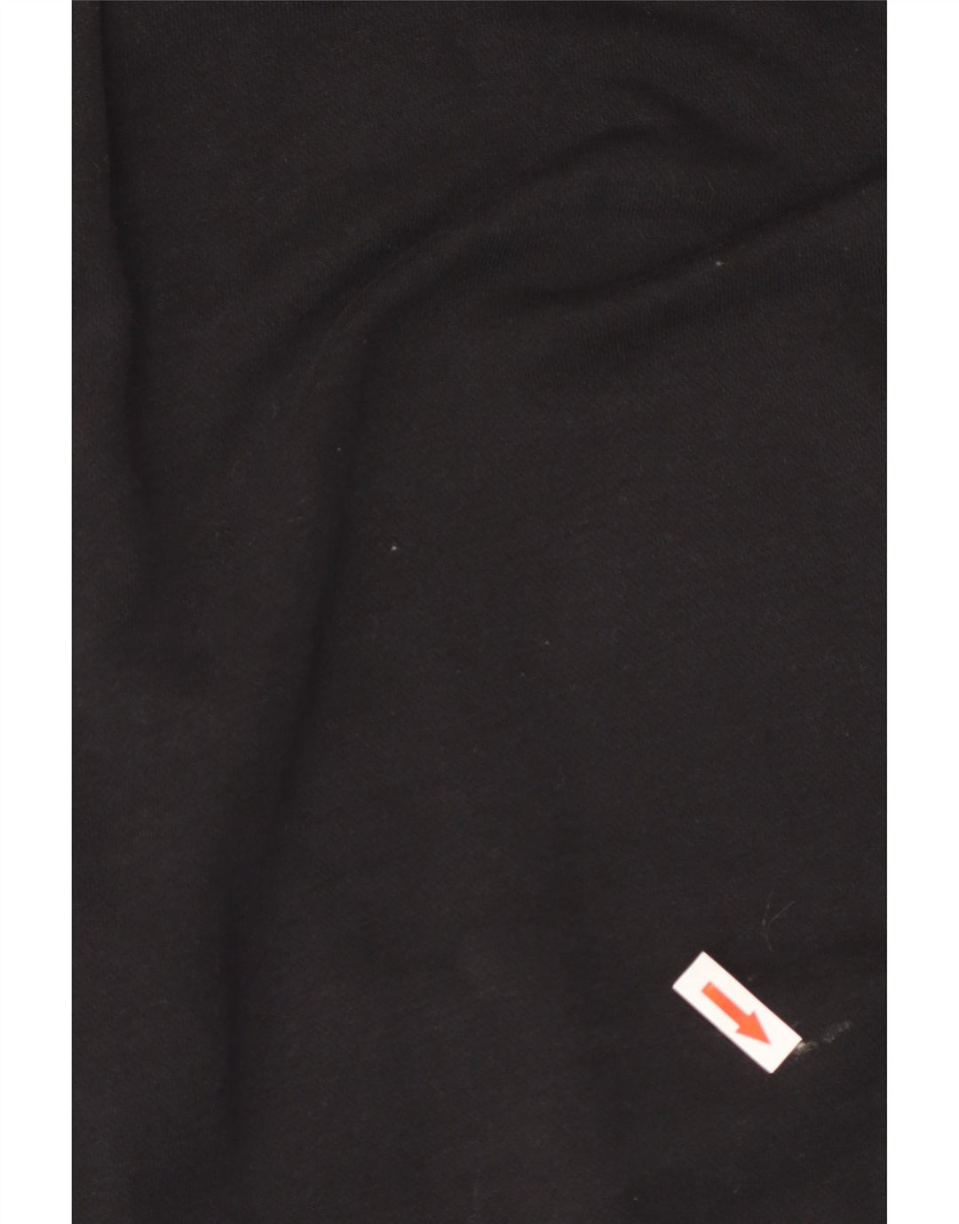 Felpa con cappuccio da uomo NIKE, cotone nero medio