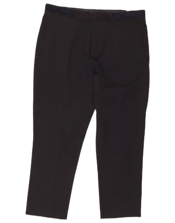 Pantaloni corti da uomo Zara EU 42 Large W32 L25 poliestere nero