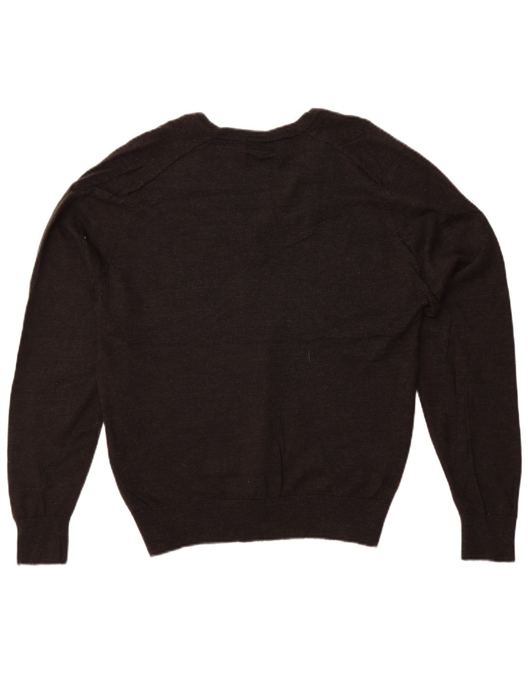 Maglione da donna con scollo a V autografo Marks & Spencer UK 16 grande grigio