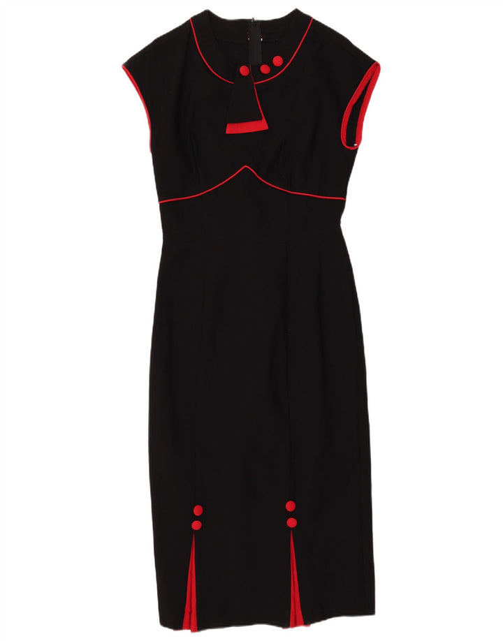 Abito tubino da donna Stop Staring UK 18 XL Rayon nero