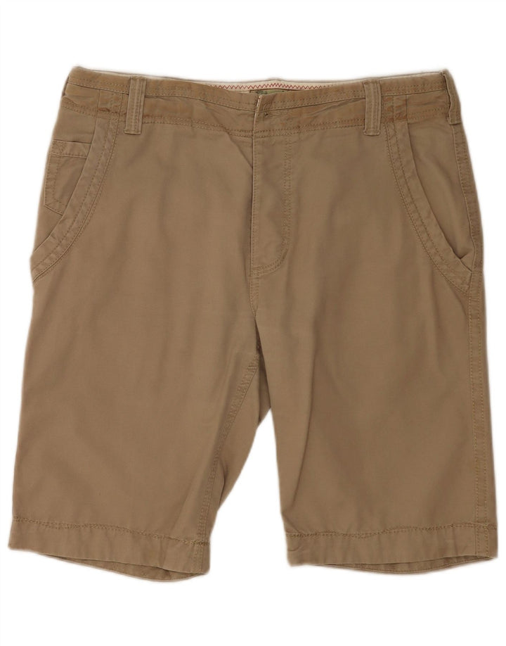 Pantaloncini chino da uomo Fat Face grandi W34 cotone beige