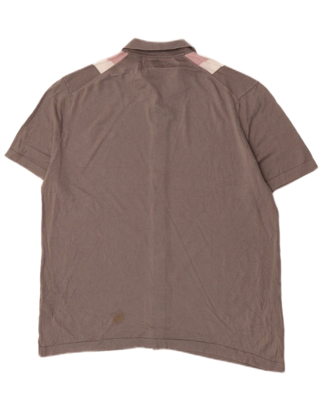 Camicia a maniche corte da uomo Marks & Spencer grande in cotone color block rosa